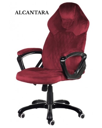 SPIDER BURGUNDY ALCANTARA