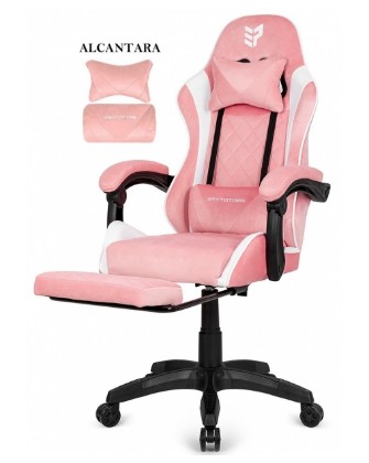 HERO POKER PRO PINK + WHITE ALCANTARA